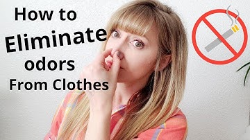 How to Eliminate "the Thrift Store Smell" & Smokey Odors from Clothing