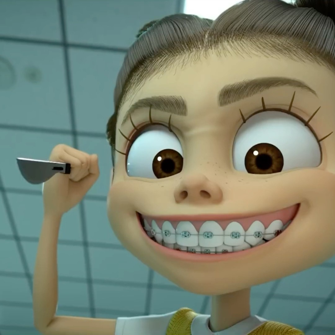 ELA AMARROU O SAPINHO #shorts #animation