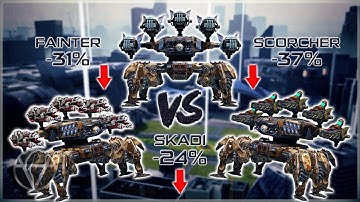 Skadi VS Scorcher VS Fainter RAVAGER – Mk3 Comparison | War Robots