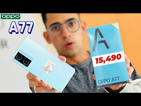 Oppo A77 Unboxing & Full Review | 8GB RAM, 50MP Camera & 33W Charging | Should You Buy at 15,490 ?