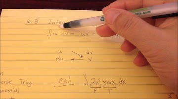 Calc AB - [6.3] Integration by parts - Part I