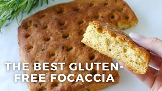 The Best Gluten free Focaccia Bread | How to Make Gluten free Bread