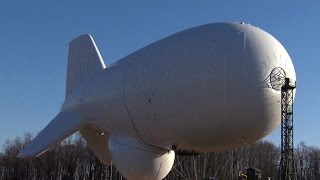 U.S. Army uses giant blimp to test air defense