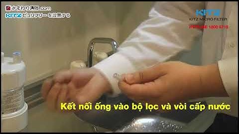 Installation guide - Kitz Micro Filter Purifree | kitzmf.vn