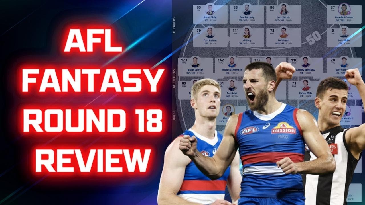 AFL Fantasy Round 18 Review