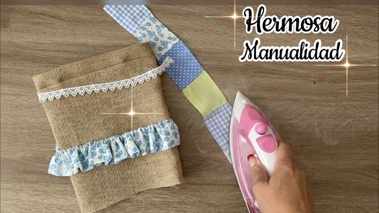 ✨Linda Idea con Lata de aluminio/ Linda cesta organizadora fácil y económica 🎨🧶