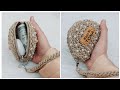 كروشيه بوك الفكه بشكل جديد سهل للمبتدئين هديه سريعه من بواقي الخيوط A Little Crochet Wallet