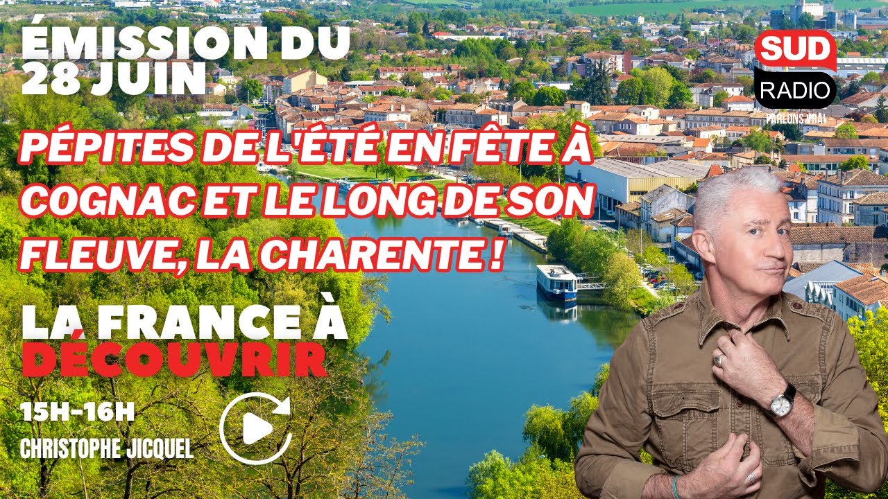 Pépites de l'été en fête à Cognac et le long de son fleuve, la Charente !