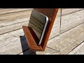 How to make a beautiful Phone holder | woodworking project