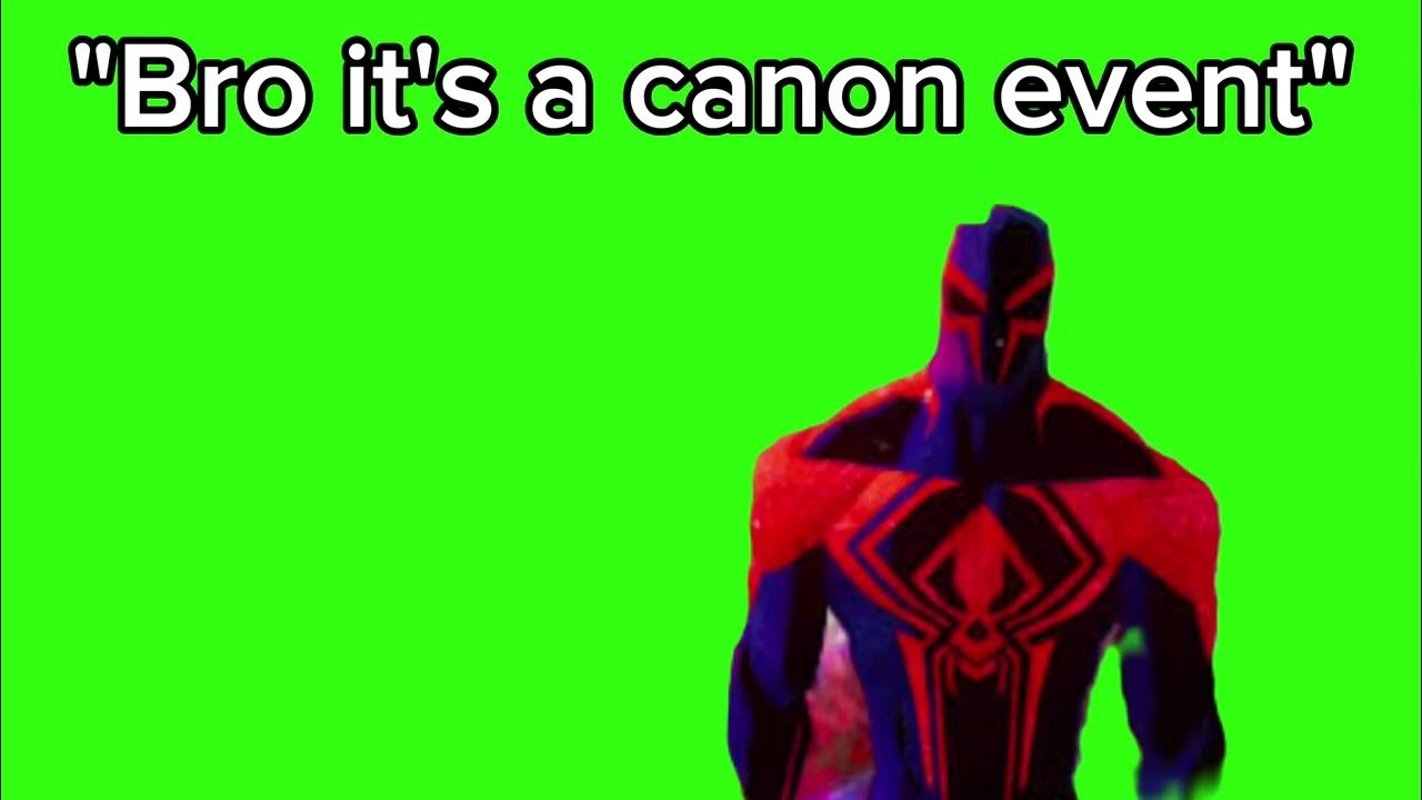 Canon Event Meme Template