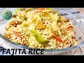 Restaurant Style Fajita Rice Recipe | Spicy &amp; Flavorful One-Pot Meal