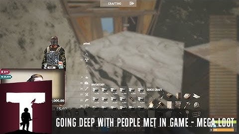 Rust: GOING DEEP WITH PEOPLE MET IN GAME - MEGA LOOT