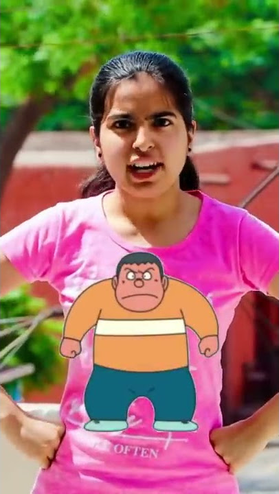 Doraemon ❤️ ~ Which is your favourite character ? 😂 #priyalkukreja #shorts #ytshorts