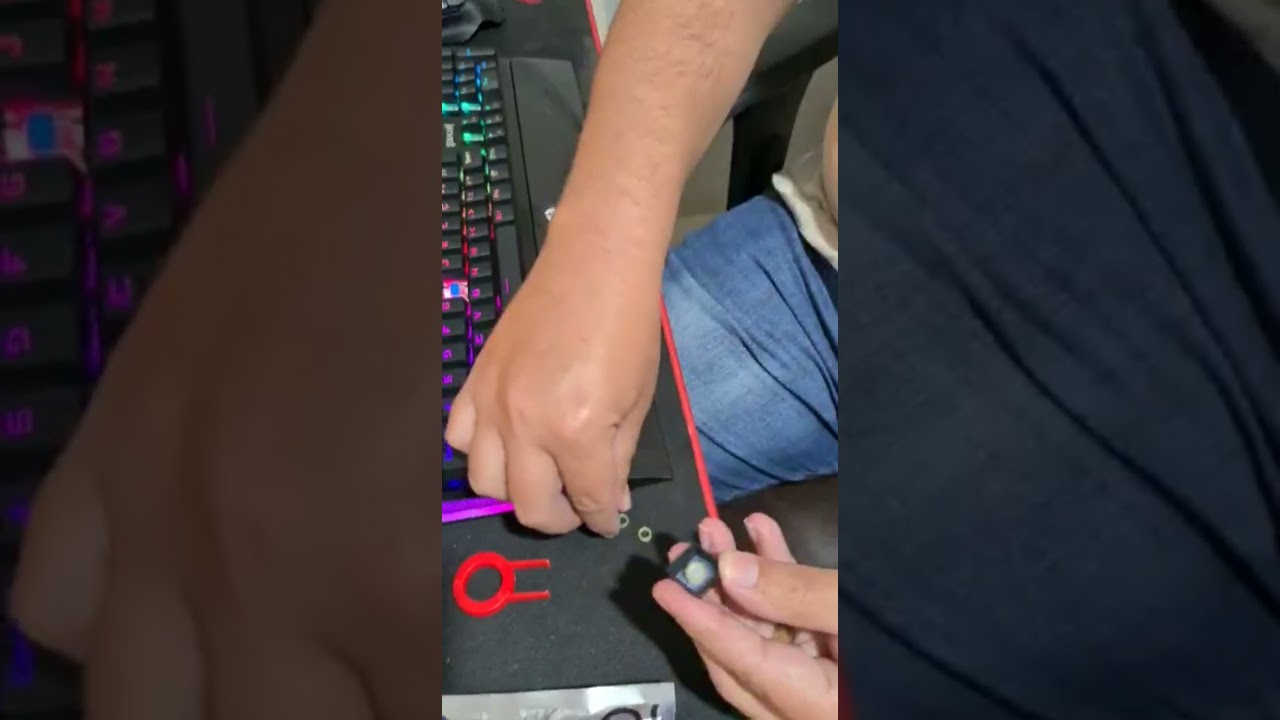 Barulho teclado mecânico mod o-ring por R$ 10,00  