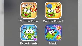 Cut the Rope 1,Cut the Rope 2,Cut the Rope Experiments,Cut the Rope Magic, screenshot 2