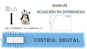 ✏ SISTEMAS DE CONTROL DIGITAL #02 / Ecuación en diferencias y Función de Transferencia