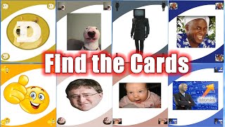 FIND the CARDS *How to get ALL 8 NEW Cards* Roblox