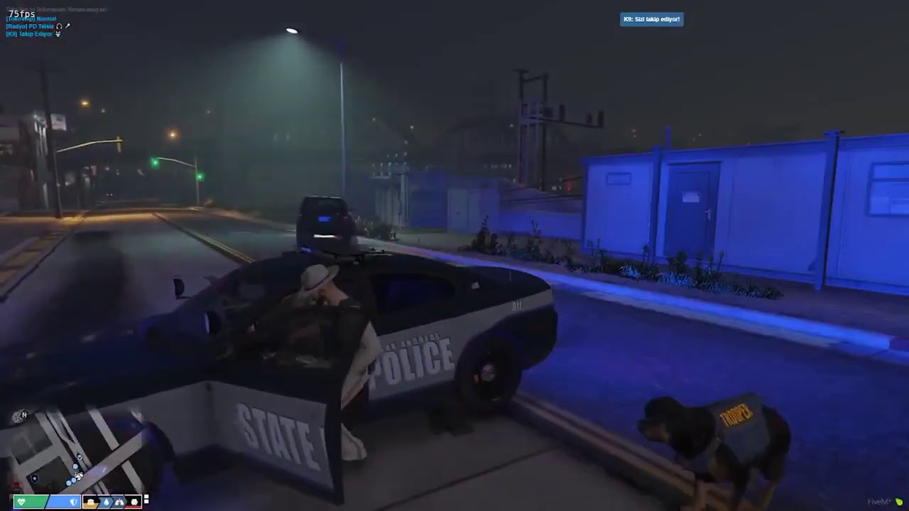 h3x- Erzin Şef  Marabunta gang memberini kovaliyor (Komik moments) voRP