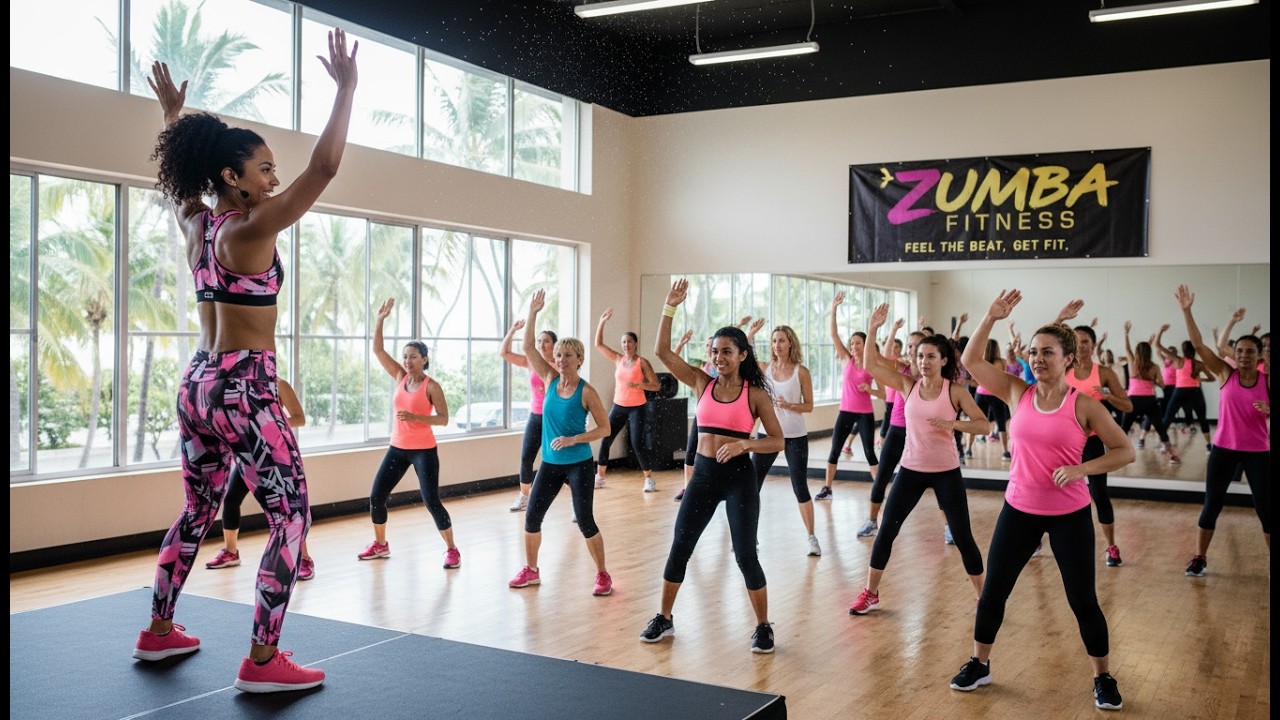 Zumba Workout At Home | Belly Fat Workout Video | Full Body Exersice | Zumba Fitness Unique Beats