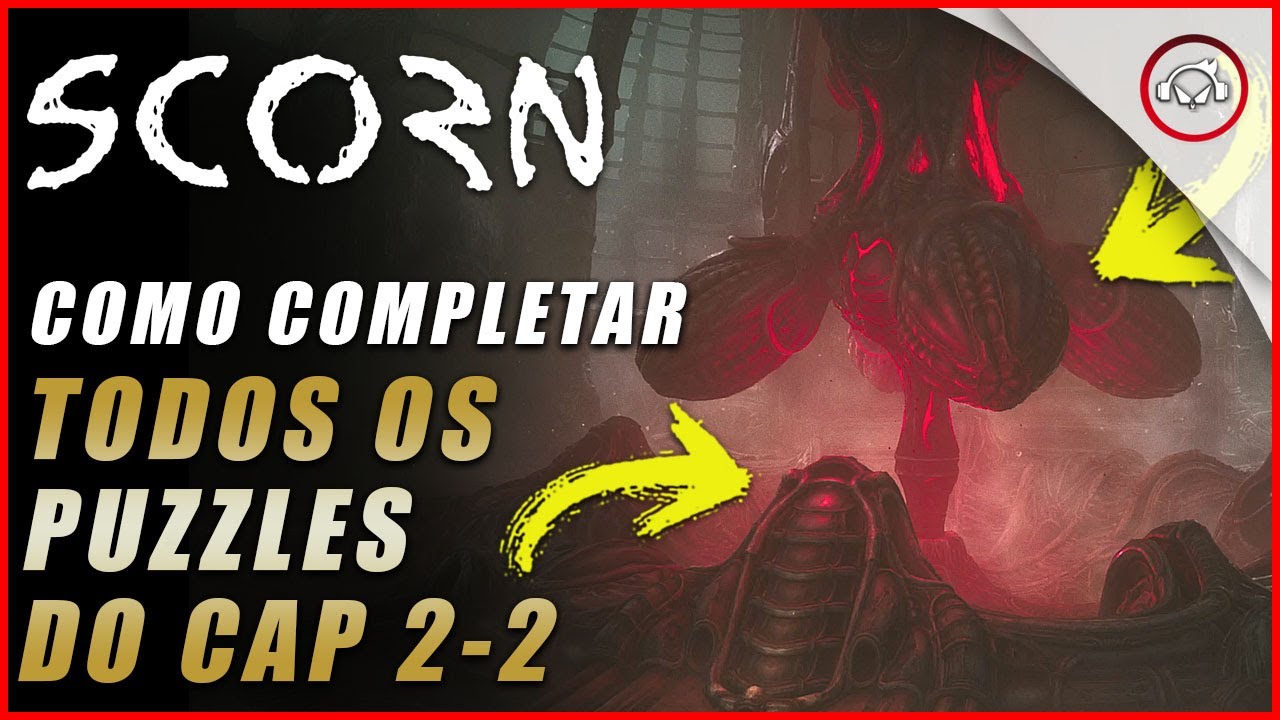Miniatura do vídeo Scorn, Como completar todos os puzzles do cap 2-2  | Super dica