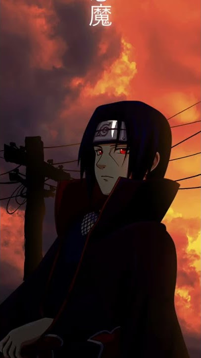 story wa wallpaper aesthetic uciha itachi || #shorts #fyp #itachi