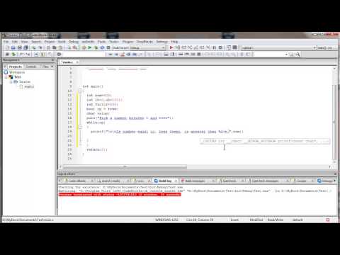 Advanced C Tutorial #2-Number Guesser (Part #1)