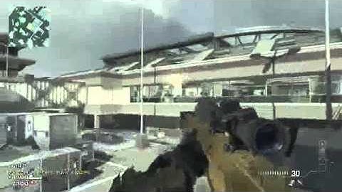 Modern warfare 3 - Quickscope barret + triple feed
