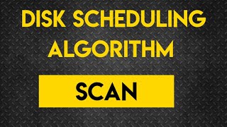 SCAN Algorithm in Operating System|| 72 || Operating System in Telugu