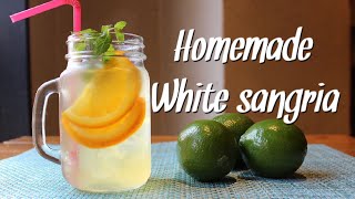 【自家製ホワイトサングリア】お家で作れる★Homemade white sangriaの作り方！！