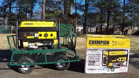 Unveiling the Power: Champion Portable Generator Review