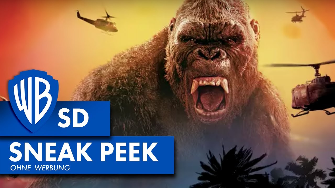 KONG: SKULL ISLAND - 3 Minuten Sneak Peek Deutsch HD German (2017) warner brothers украина