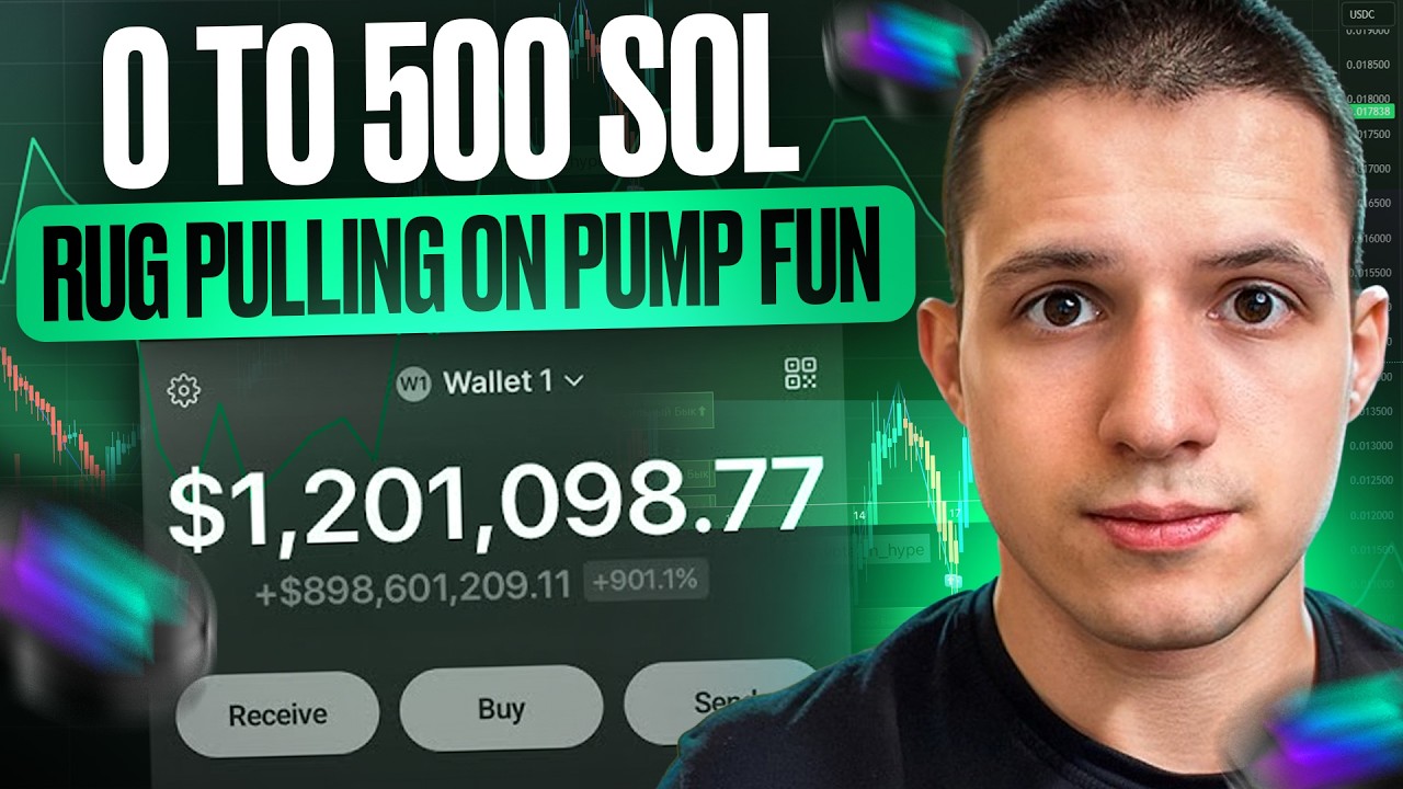 0 to 500 SOL Rug Pulling Pump Fun Memecoins (QUICK METHOD)