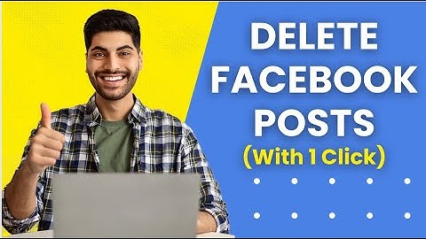 How to Delete All Post on Facebook in One Click (Secret Method)