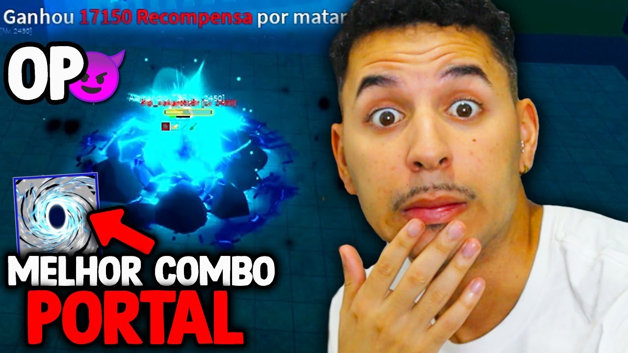 O MELHOR COMBO de PORTAL ONE SHOT QUE FAZ MEDO nos ADVERSÁRIOS 😱🔥 Blox  Fruits 