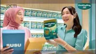 Iklan Susu HealthyWay Kids versi Nagita Slavina dan Rayyanza Anak Cerdas Serba Bisa