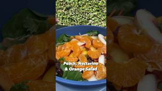 Peach, Nectarine & Orange Salad Recipe Pinned