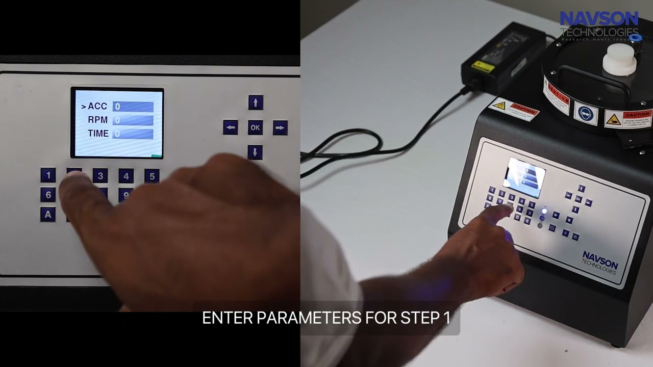Spin Coater NT 10000 | Demo Video | Navson Technologies