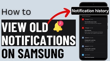 How to Check Notification History on Samsung Phone (2024)