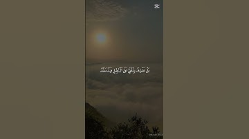 #surah #قرآن كريم #تلاوة_خاشعة