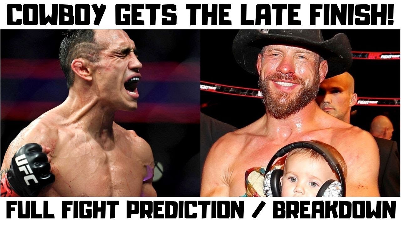 Tony Ferguson vs Donald Cerrone Full Fight Prediction and Breakdown - UFC 238