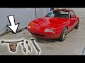 FORGED MIATA GETS UPGRADED DRIVETRAIN!