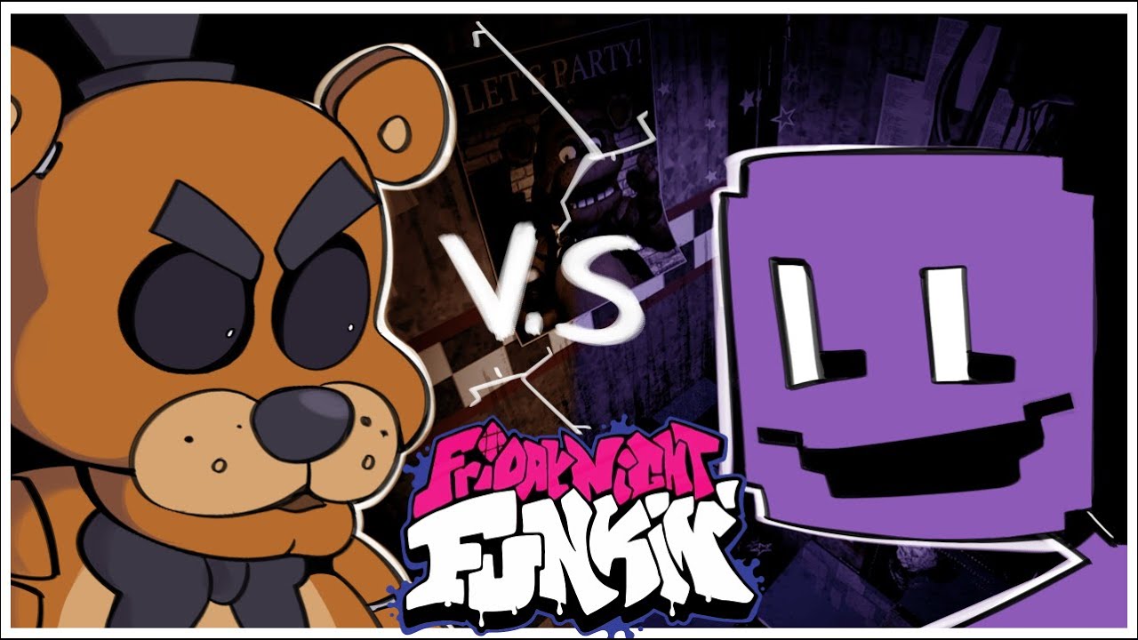 Friday Night Funkin' VS Freddy Fazbear - Showtime + Cutscenes