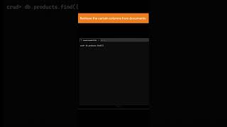 MongoDB Read Operation with Projection | find command #nosql #mongodb  #datamodeling #database