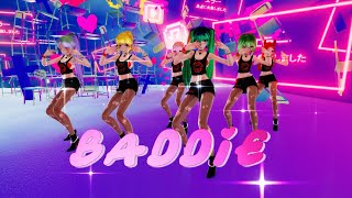 ≡Mmd≡ Miku.luka.rin.gumi.teto.haku - Baddie / Ive [4Kuhd60Fps][Eng Sub]