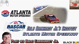 NASCAR 2001 (PS1) - Dale Earnhardt Jr.'s Shootout - Race #4 : Atlanta Motor Speedway