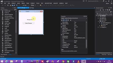 Getting started with windows form tutorial part 1
