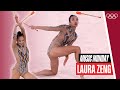 🥁 Laura Zeng 🇺🇸 Wild &amp; Lively Performance at Tokyo 2020 🤸🏻‍♀️