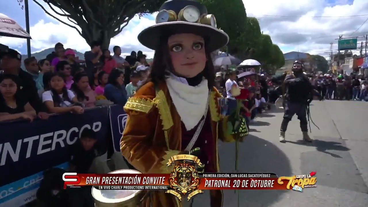 Convite Patronal 20 de Octubre San Lucas Sacatepéquez 2025