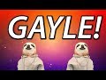 HAPPY BIRTHDAY GAYLE! - SLOTH HAPPY BIRTHDAY RAP