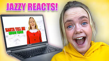 Santa Tell Me! Funny Bloopers and Reactions with Jazzy Skye